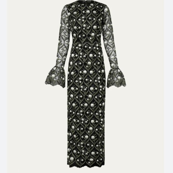 Agua by Agua Bendita ELLISELLA PERLA MAXI DRESS - Picture 2 of 8